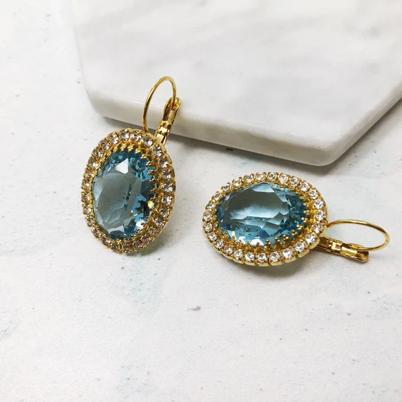Aquamarine Earrings