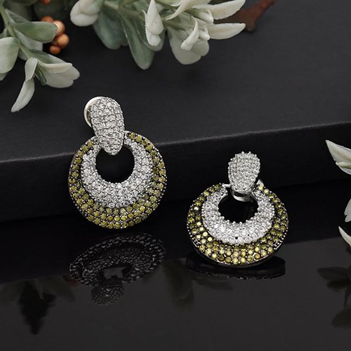 Small Diamond Earrings