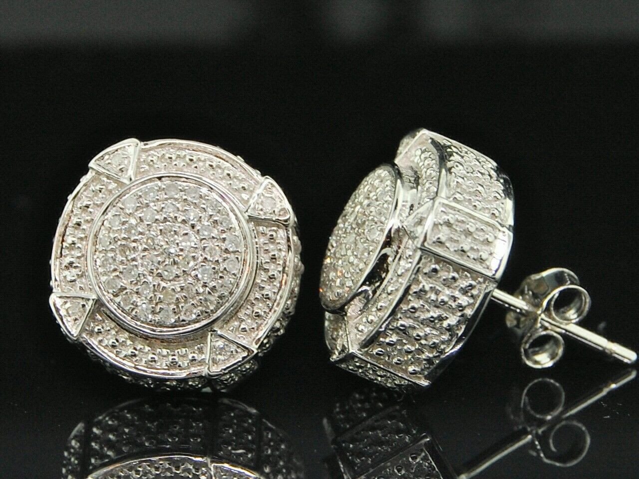 Small Diamond Hoop Earrings1