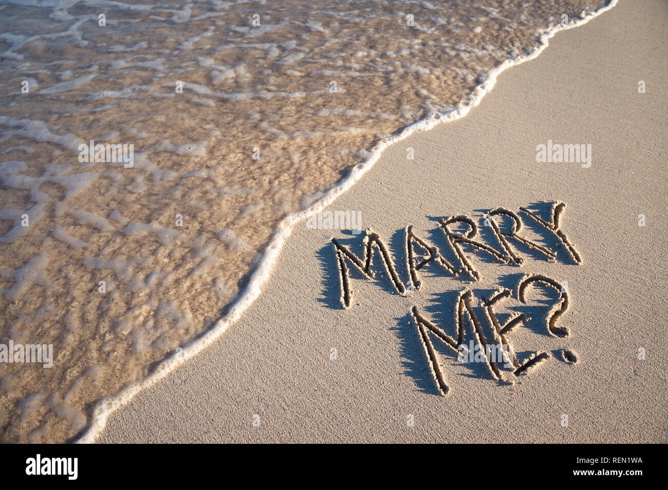 Beach Marriage Proposal